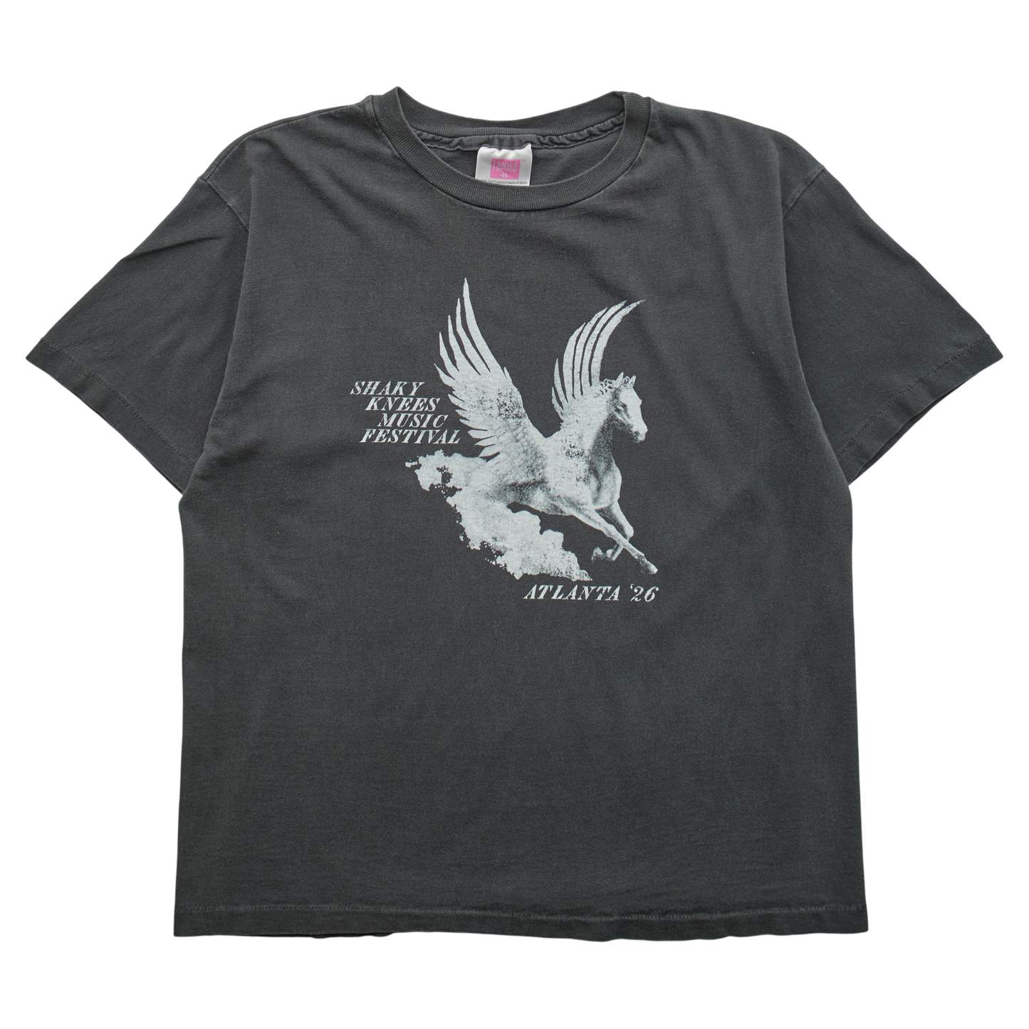 SK x Springy Black Pegasus Tee - XS