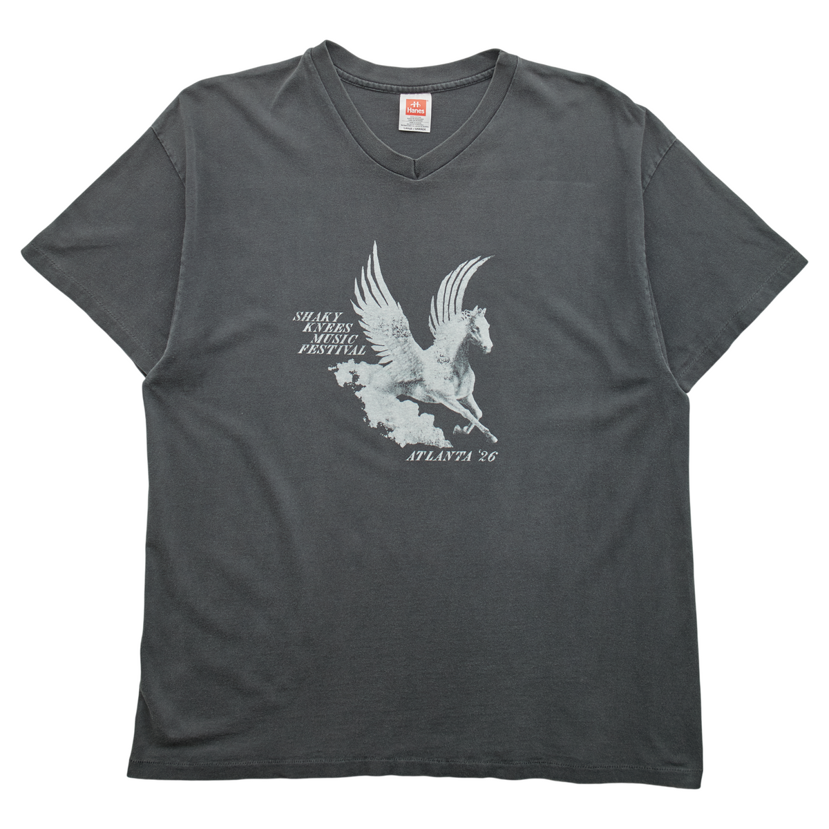 SK x Springy Black Pegasus Tee - L