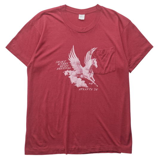 SK x Springy Red Pegasus Tee - M