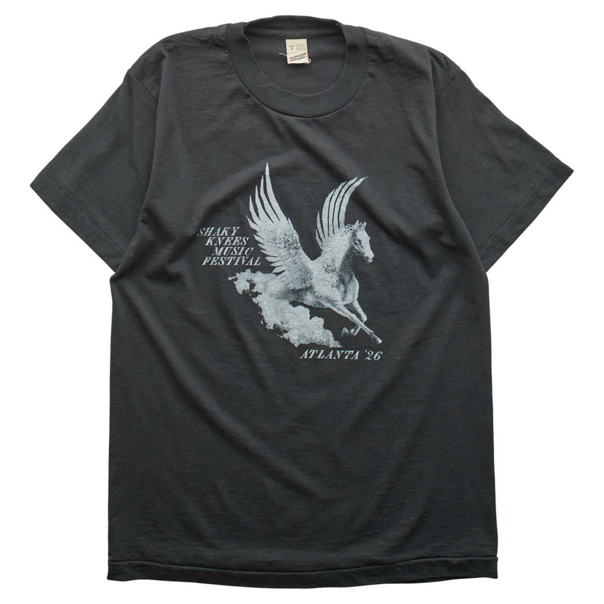 SK x Springy Black Pegasus Tee - S