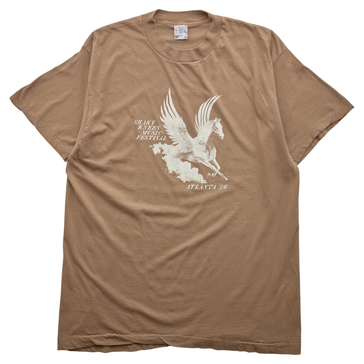 SK x Springy Brown Pegasus Tee - M