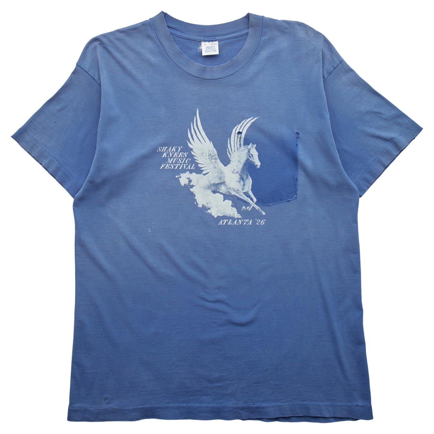 SK x Springy Blue Pegasus Tee - XL