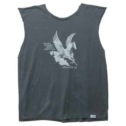 SK x Springy Black Pegasus Tee - L
