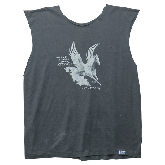 SK x Springy Black Pegasus Tee - L