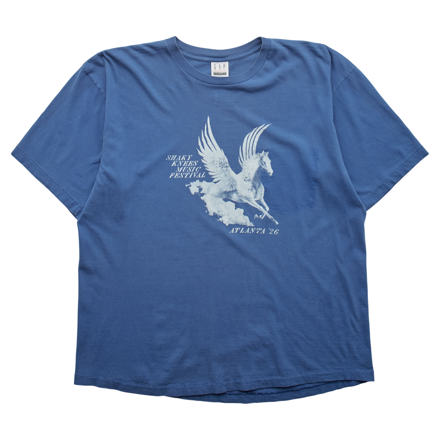 SK x Springy Blue Pegasus Tee - L