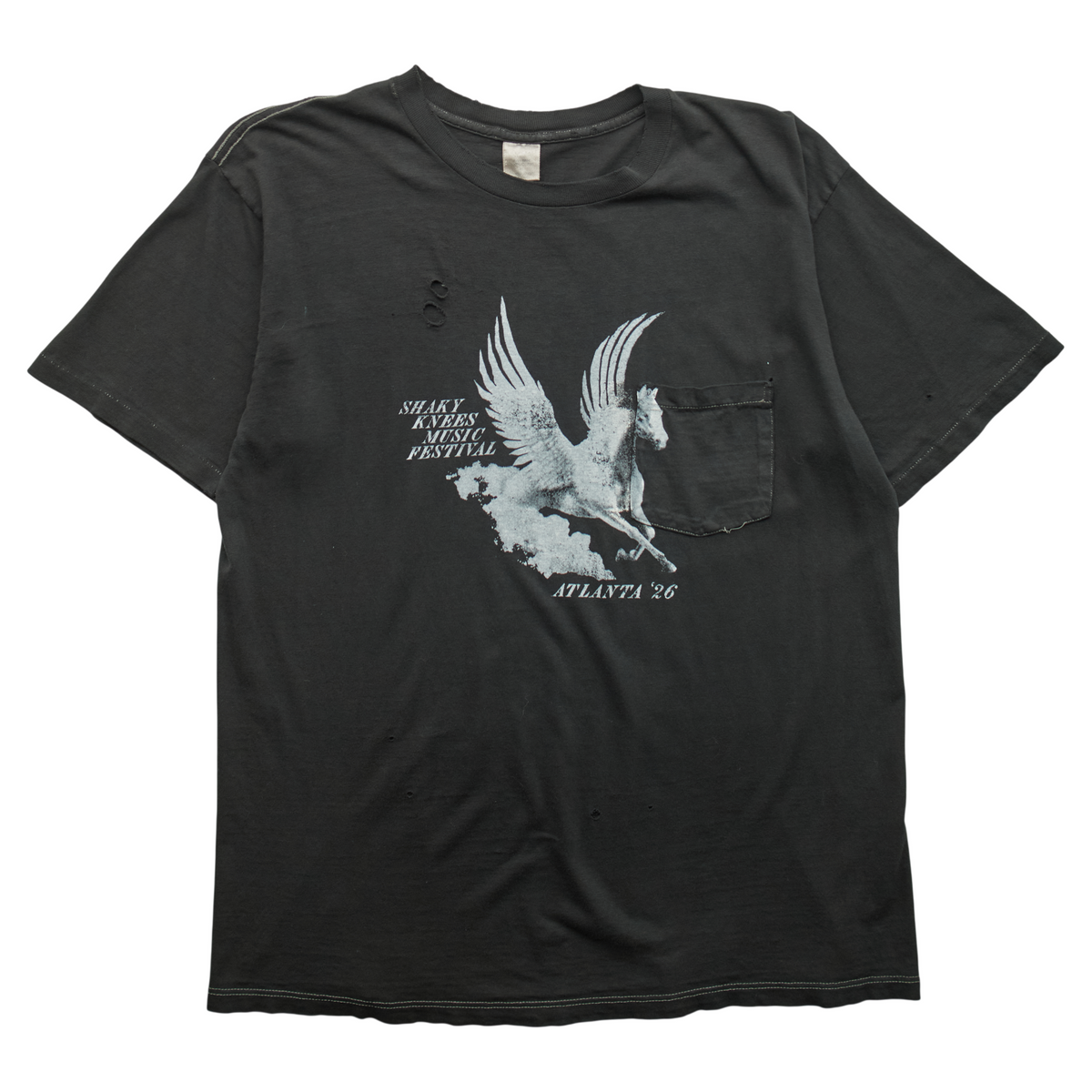 SK x Springy Black Pegasus Tee - M