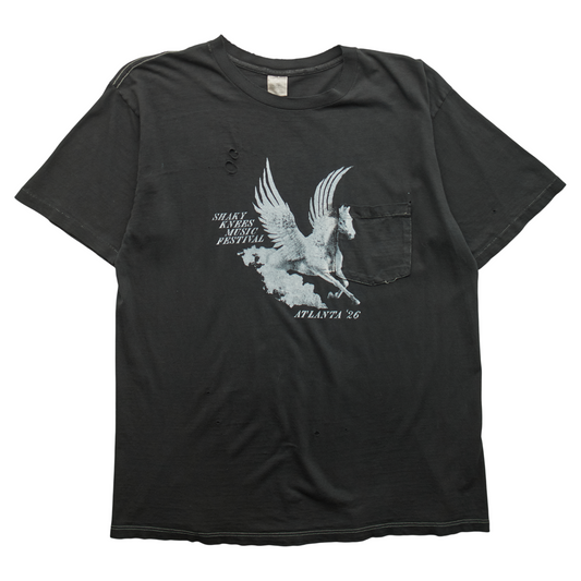 SK x Springy Black Pegasus Tee - M