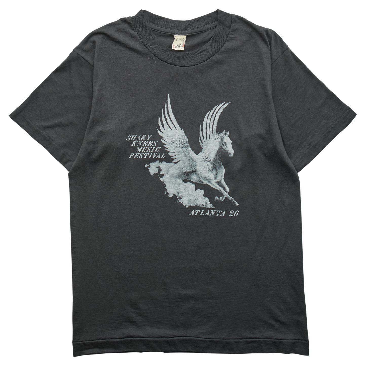 SK x Springy Black Pegasus Tee - S