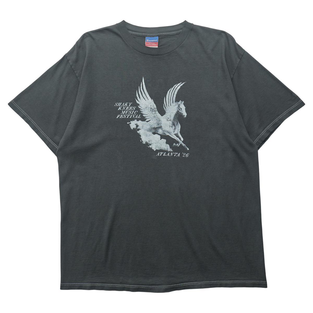 SK x Springy Black Pegasus Tee - L