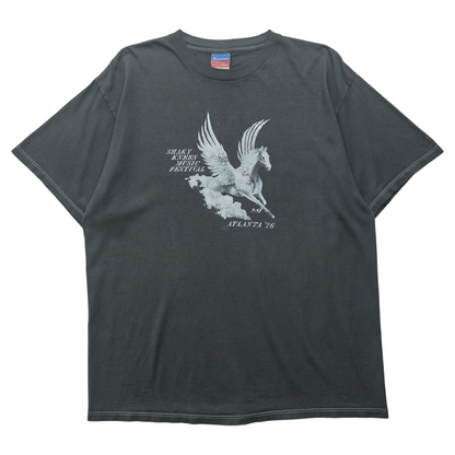 SK x Springy Black Pegasus Tee - L