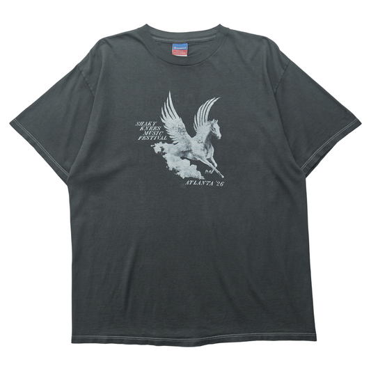 SK x Springy Black Pegasus Tee - L