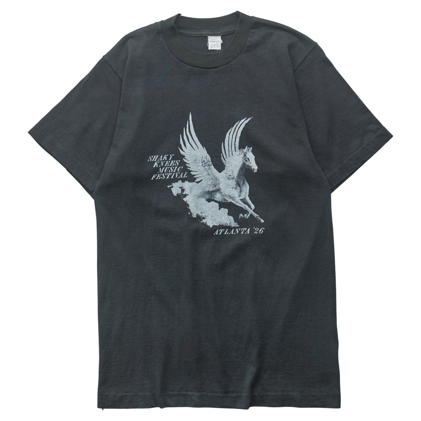 SK x Springy Black Pegasus Tee - XS