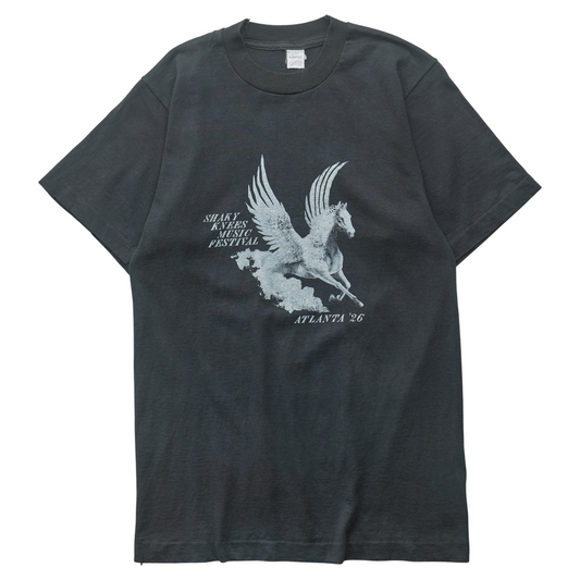 SK x Springy Black Pegasus Tee - XS