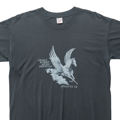 SK x Springy Black Pegasus Tee - L