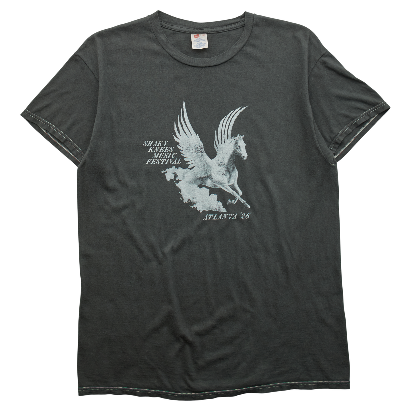SK x Springy Black Pegasus Tee - M