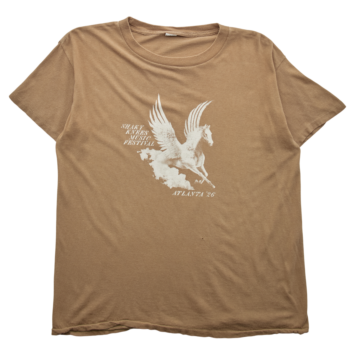 SK x Springy Brown Pegasus Tee - M