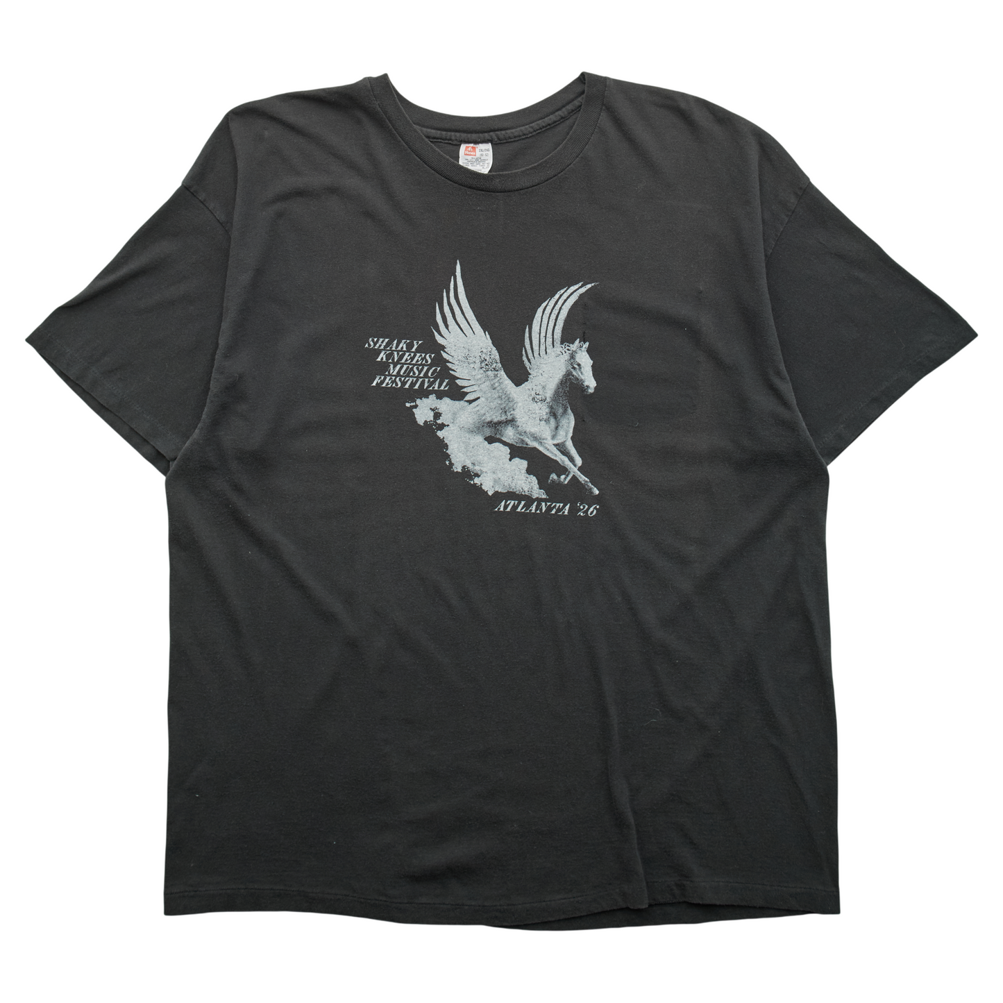 SK x Springy Black Pegasus Tee - XL