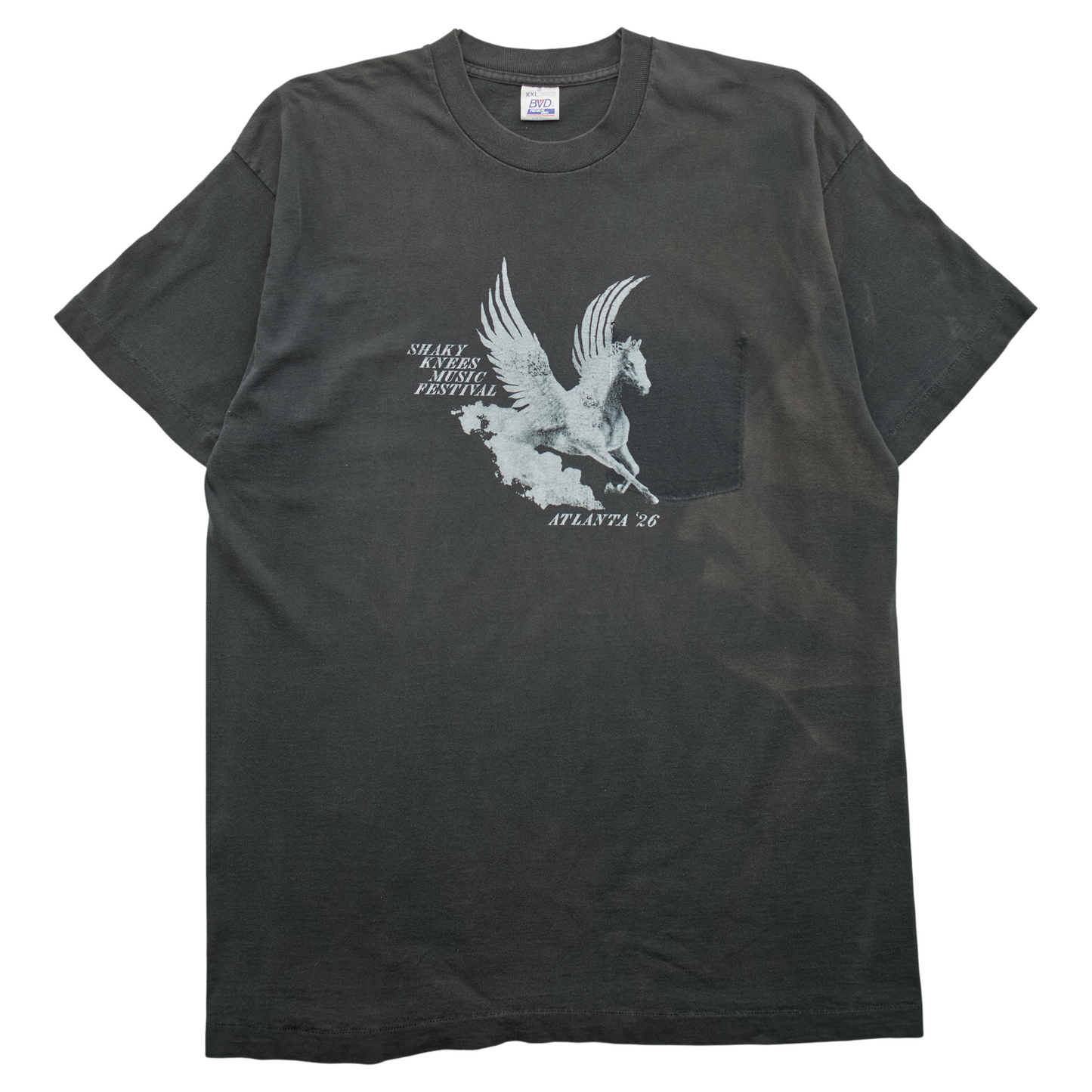 SK x Springy Black Pegasus Tee - 2XL