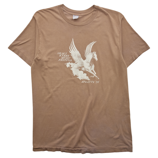 SK x Springy Brown Pegasus Tee - M