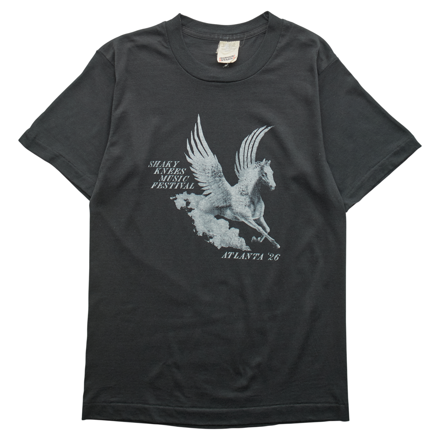 SK x Springy Black Pegasus Tee - XS