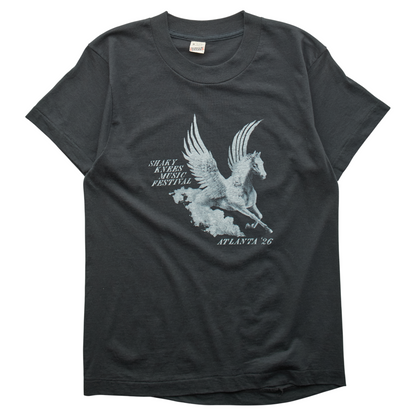 SK x Springy Black Pegasus Tee - S