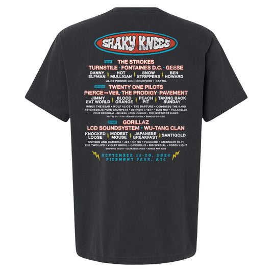 Electric Skeleton Lineup Tee