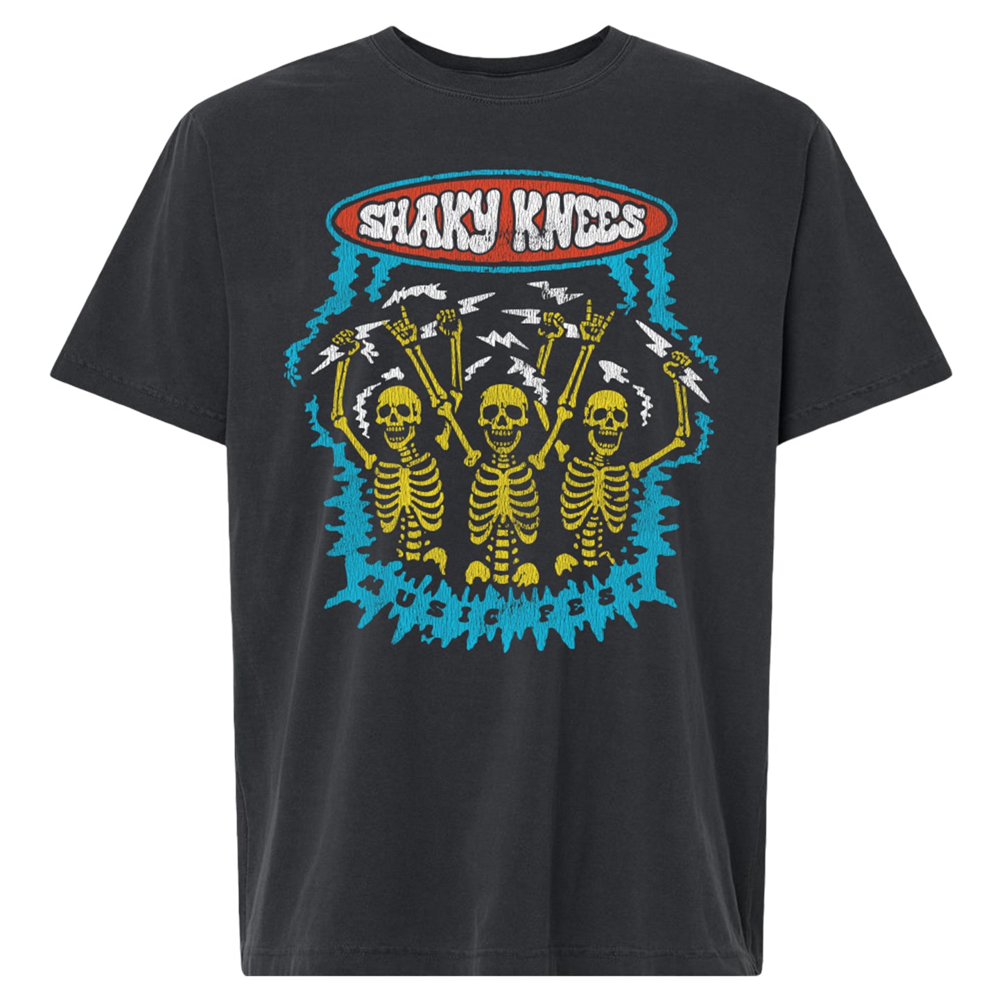 Electric Skeleton Lineup Tee