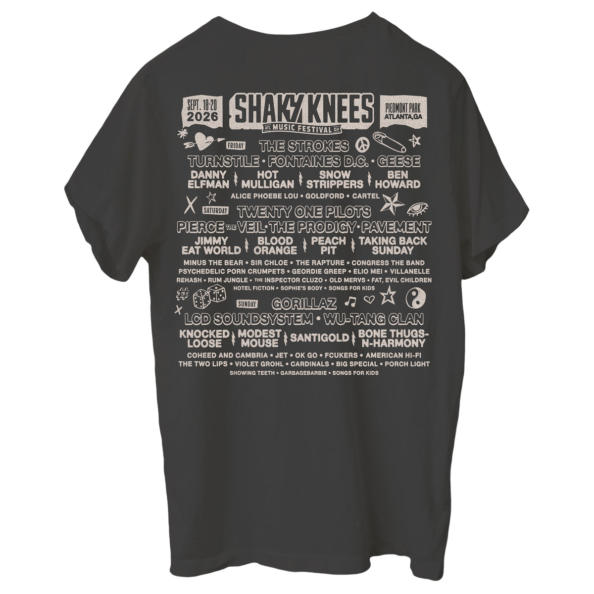Giraffe Lineup Tee
