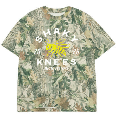 Bees Knees Lineup Camo Tee
