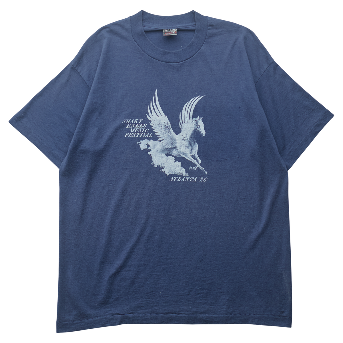 SK x Springy Navy Pegasus Tee - L