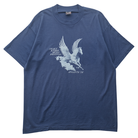 SK x Springy Navy Pegasus Tee - L