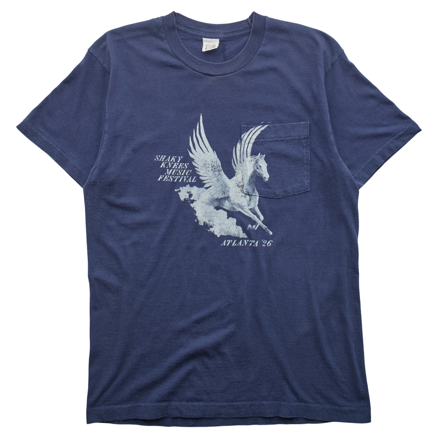SK x Springy Navy Pegasus Tee - M