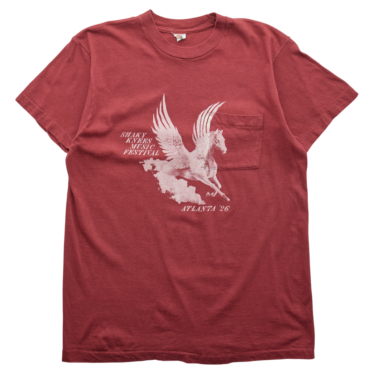 SK x Springy Red Pegasus Tee - S