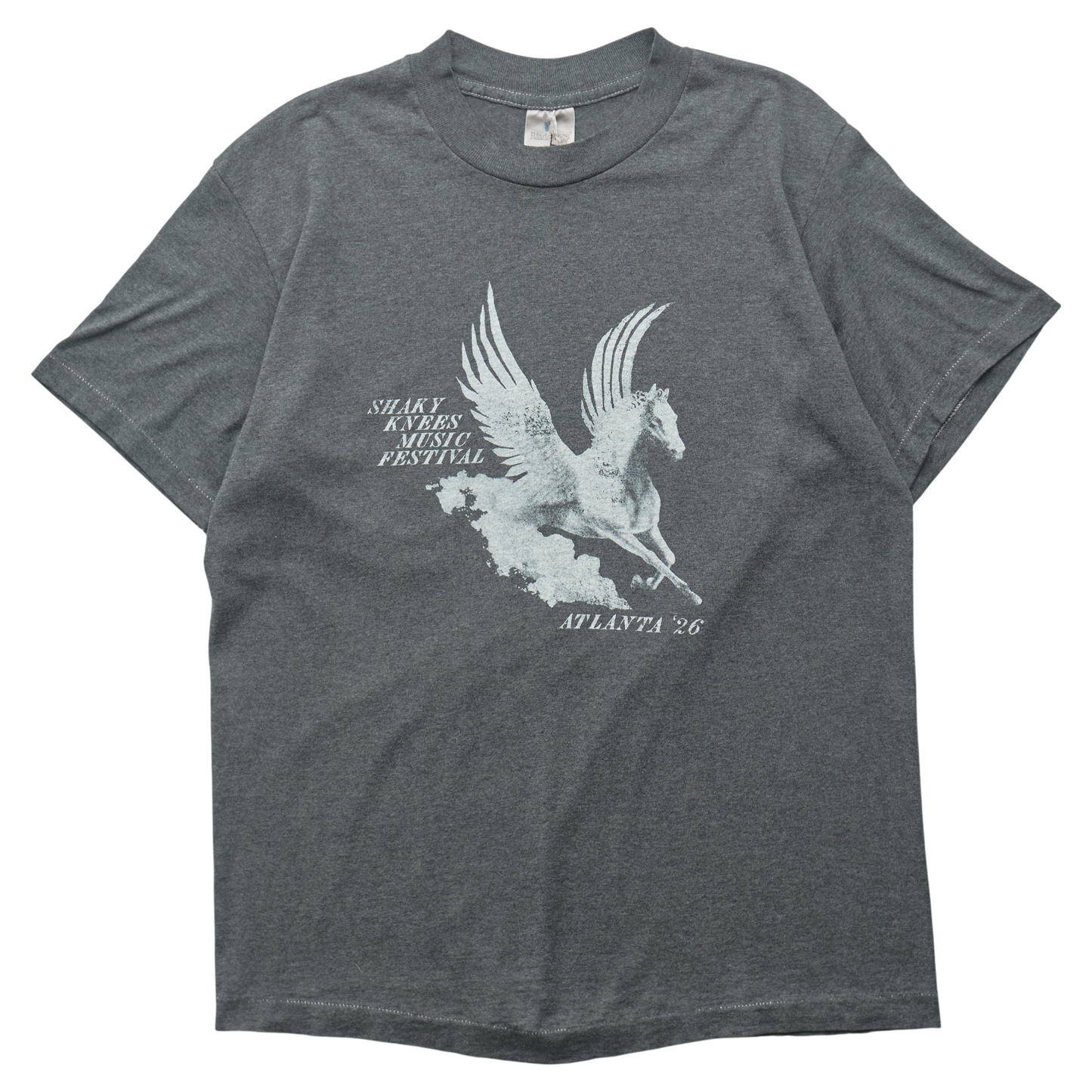 SK x Springy Gray Pegasus Tee - S