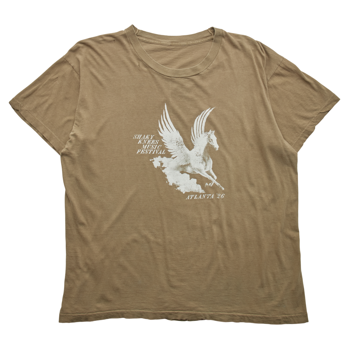 SK x Springy Brown Pegasus Tee - L