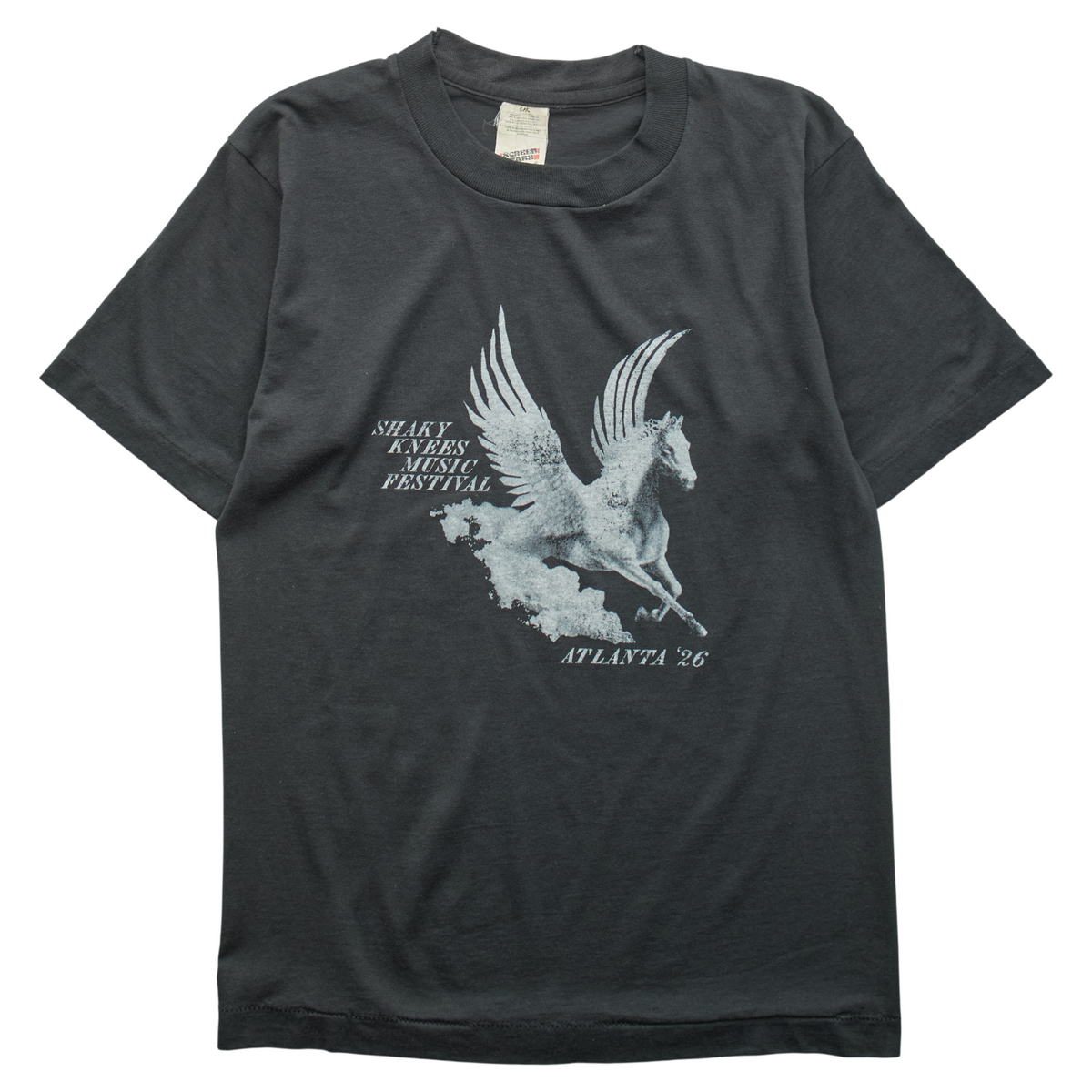 SK x Springy Black Pegasus Tee - XS