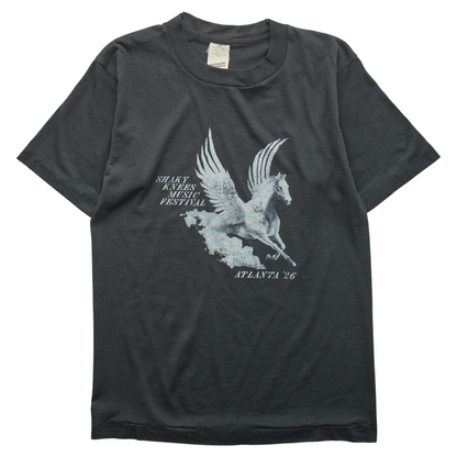 SK x Springy Black Pegasus Tee - XS