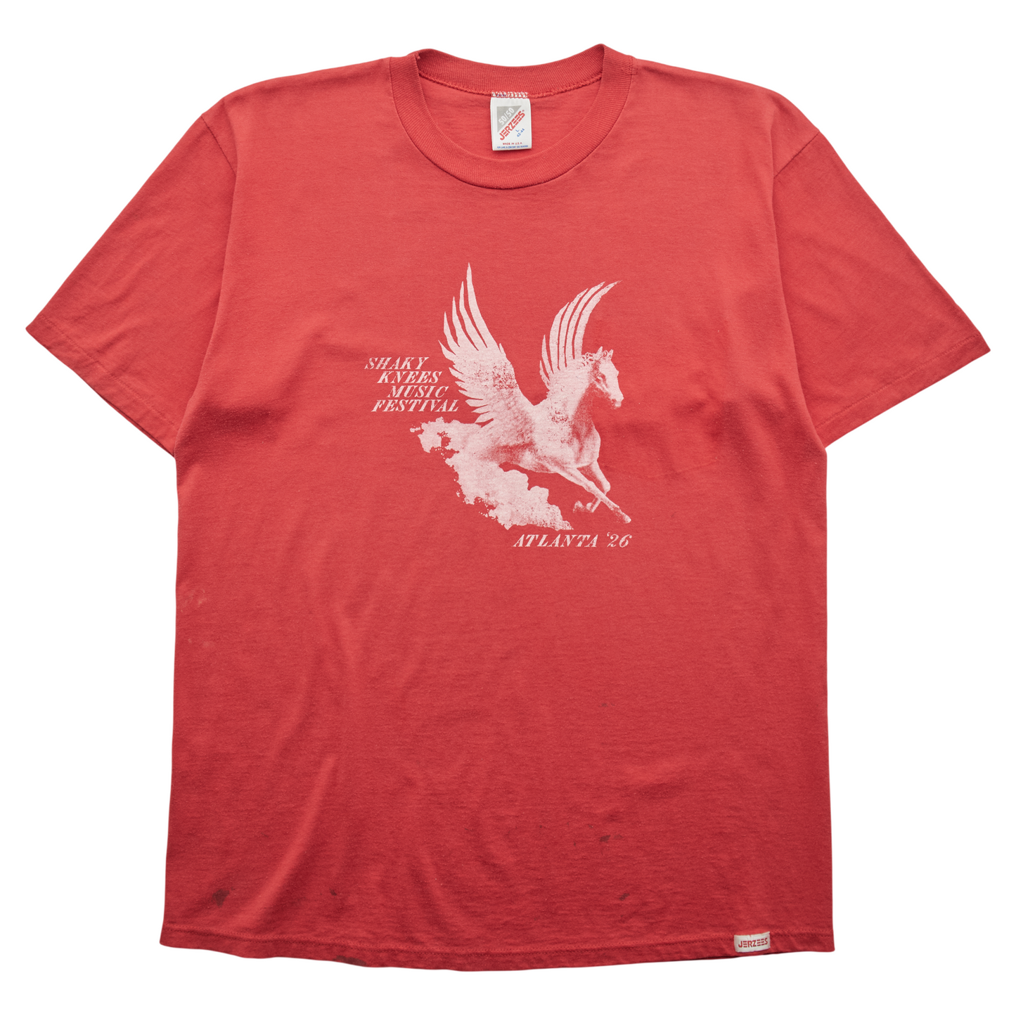 SK x Springy Red Pegasus Tee - M