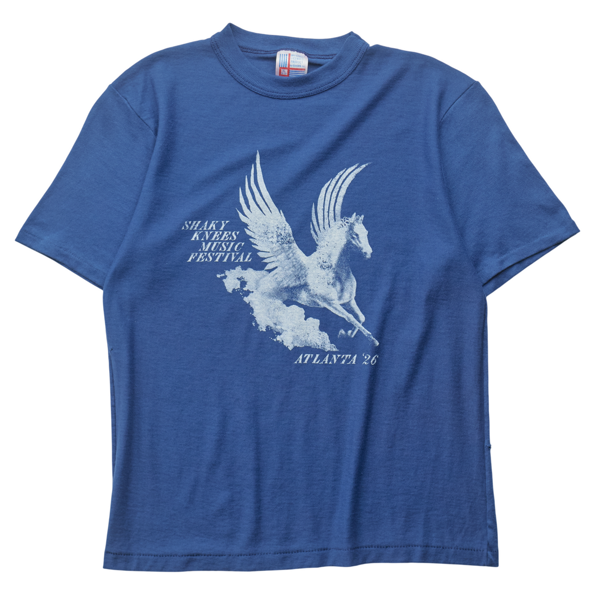 SK x Springy Blue Pegasus Tee - XXS