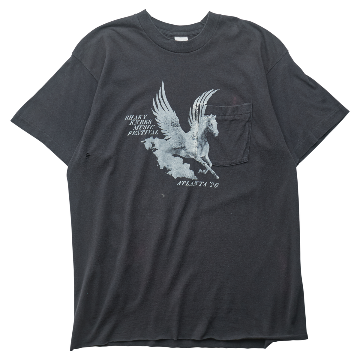 SK x Springy Black Pegasus Tee - M