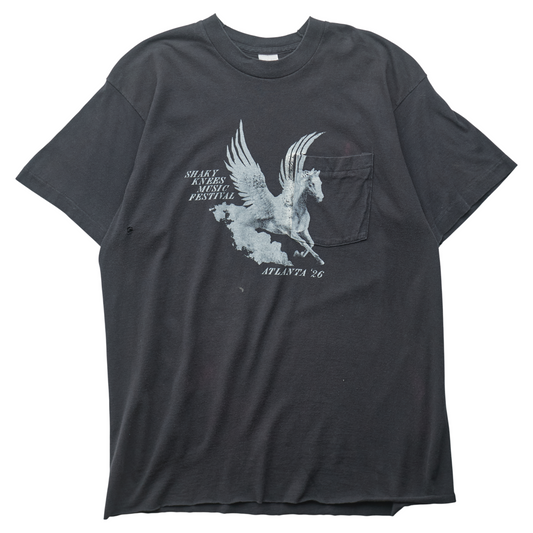 SK x Springy Black Pegasus Tee - M