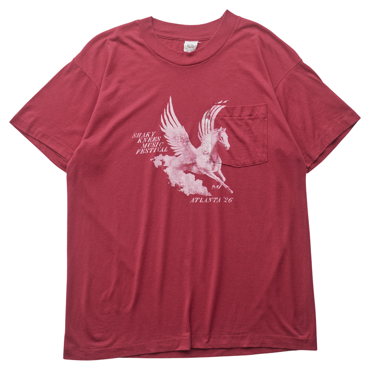 SK x Springy Red Pegasus Tee - M