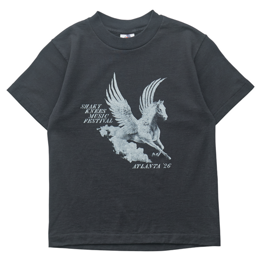 SK x Springy Black Pegasus Tee - XXS