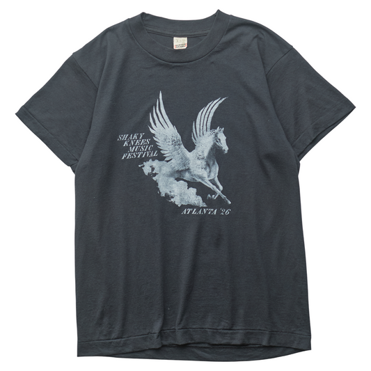 SK x Springy Black Pegasus Tee - XS