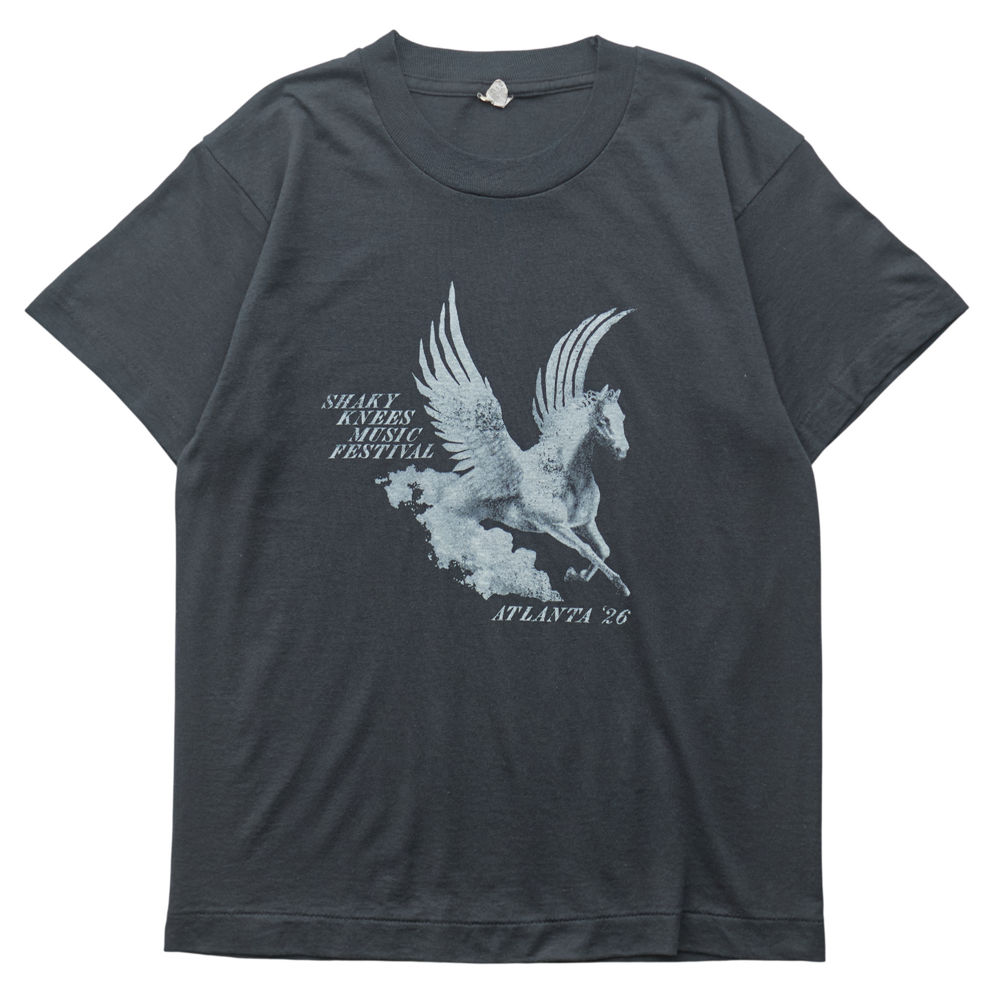 SK x Springy Black Pegasus Tee - XS