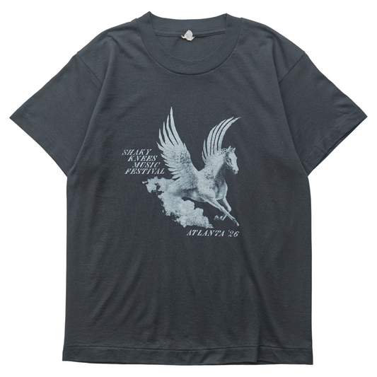 SK x Springy Black Pegasus Tee - XS