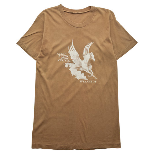 SK x Springy Brown Pegasus Tee - S