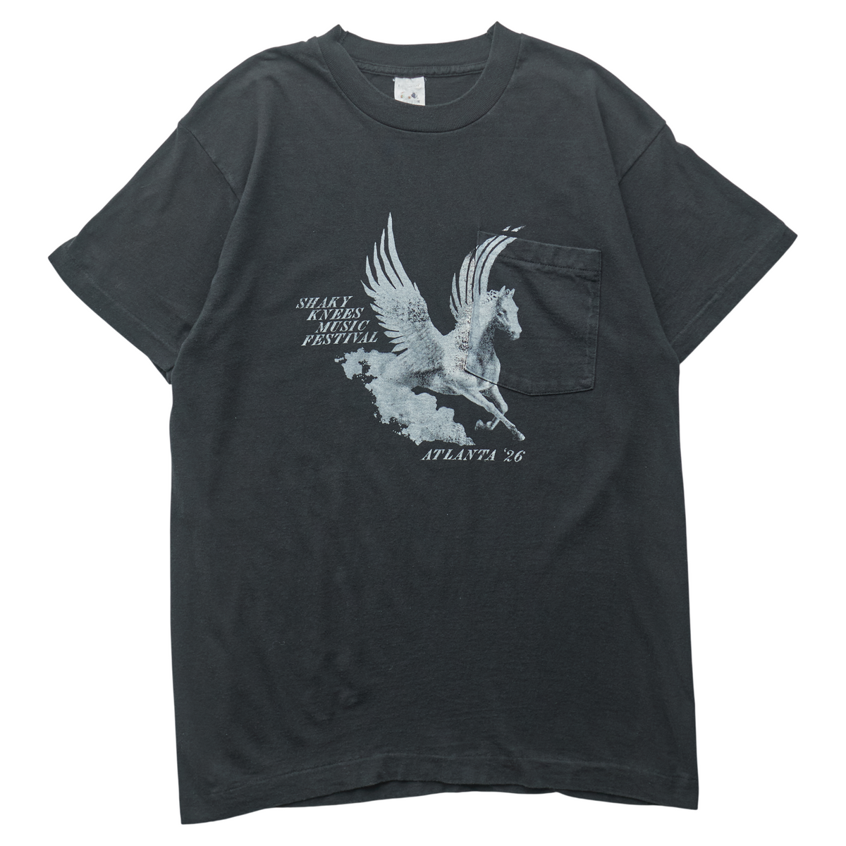 SK x Springy Black Pegasus Tee - M