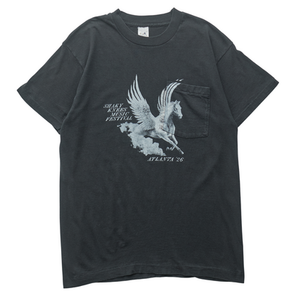 SK x Springy Black Pegasus Tee - M