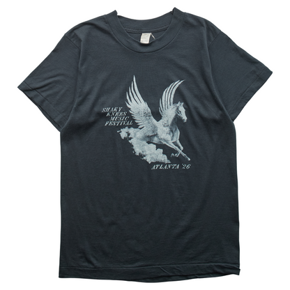 SK x Springy Black Pegasus Tee - XS